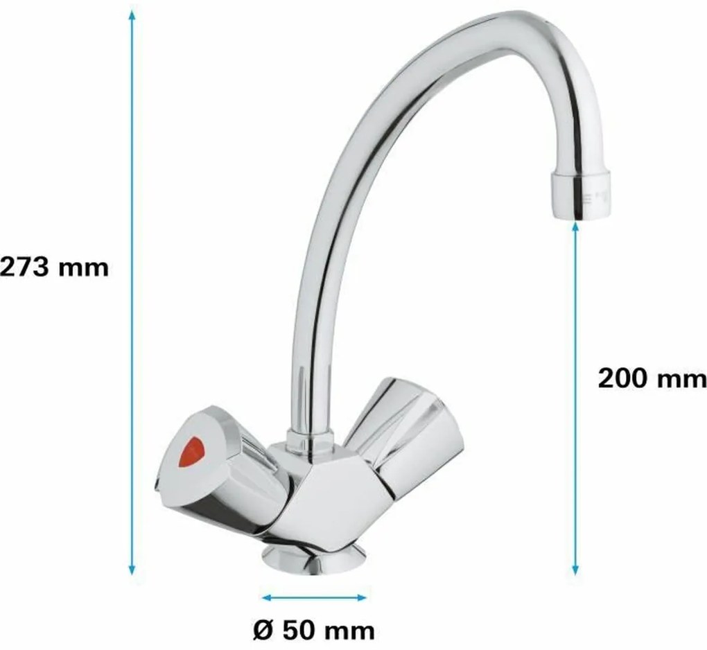 Torneira de comando duplo Grohe 31072000