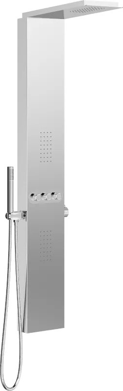 Mexen Omar painel de duche, cromado - 7610-03-00