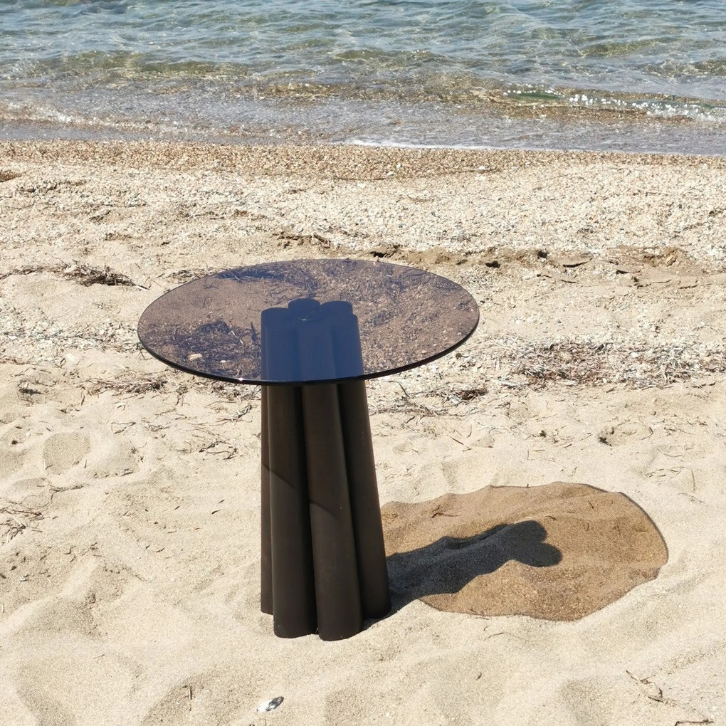 Mesa de Centro Thales – Preto Bronze – 50x50x50 cm
