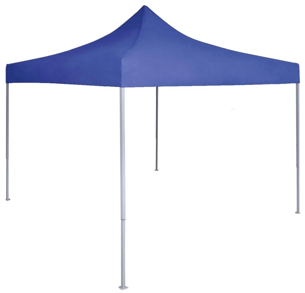 Tenda dobrável profissional para festas 2x2 m aço azul