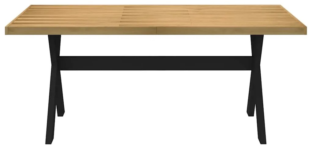 Mesa de jantar NOAIN Pernas em forma X 180x90x75cm pinho maciço