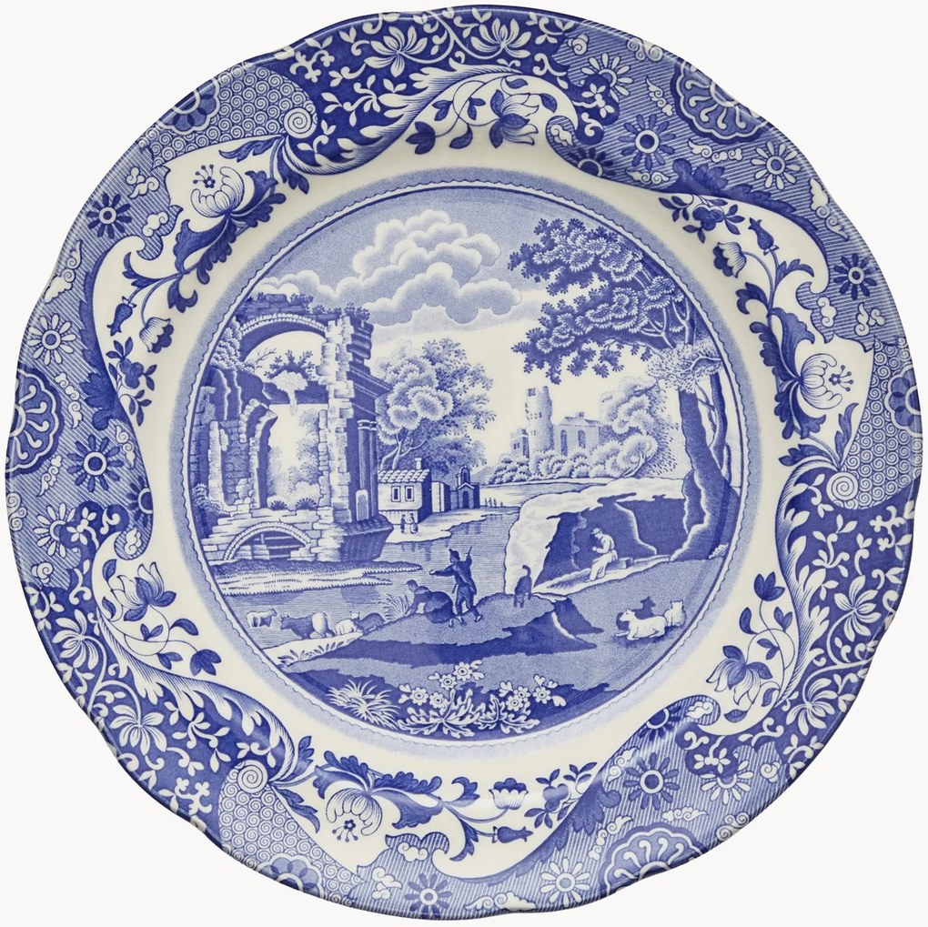 Pratos de jantar Blue Italian, conjunto de 4