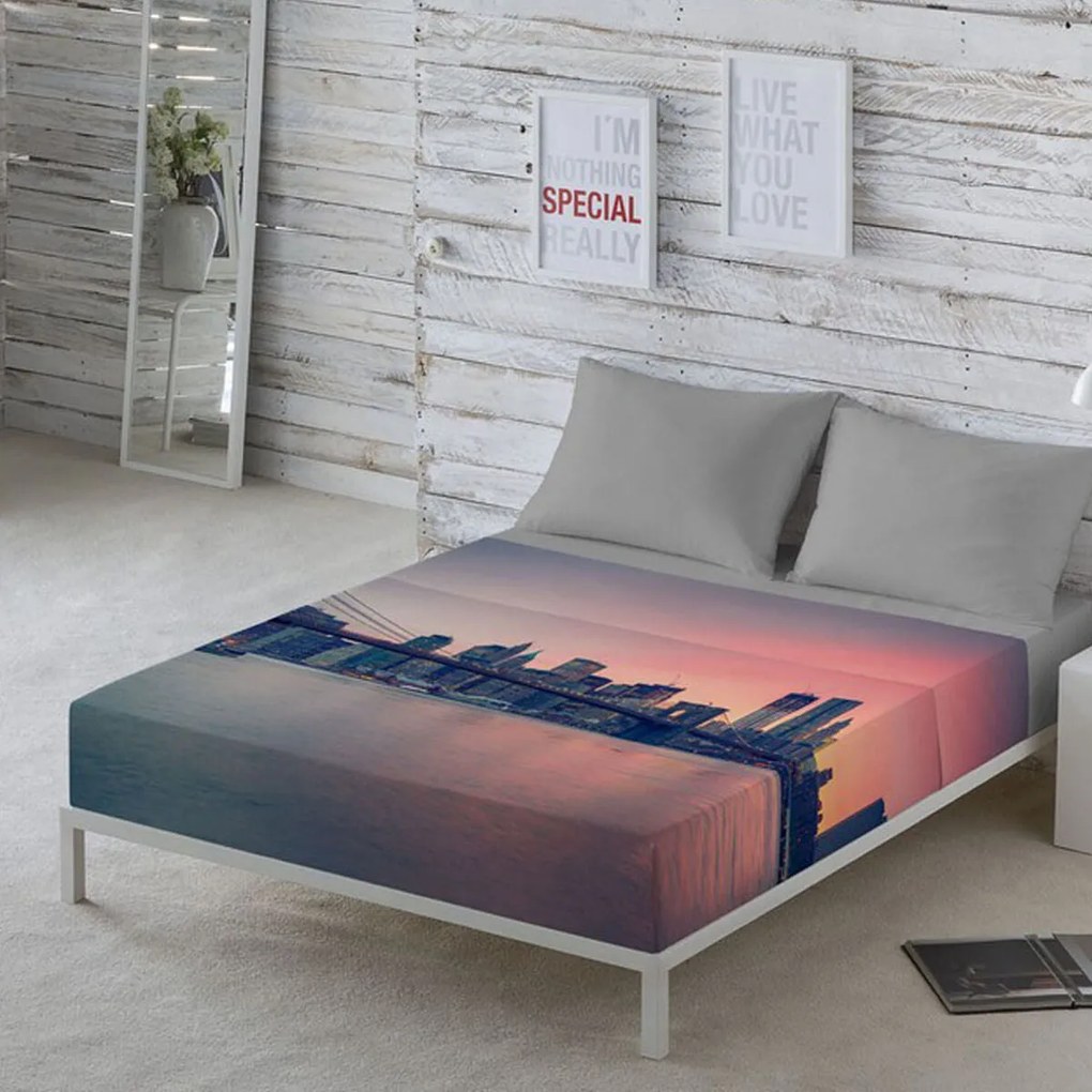 Conjunto de Lençóis Naturals Brooklyn - Cama de 150 (230 x 270 cm)