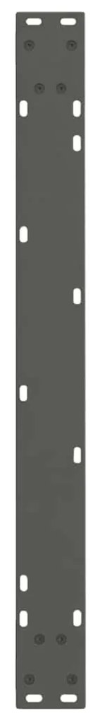 Pés para mesa de jantar em forma de V, 2 peças, antracite, 90x (72-73,