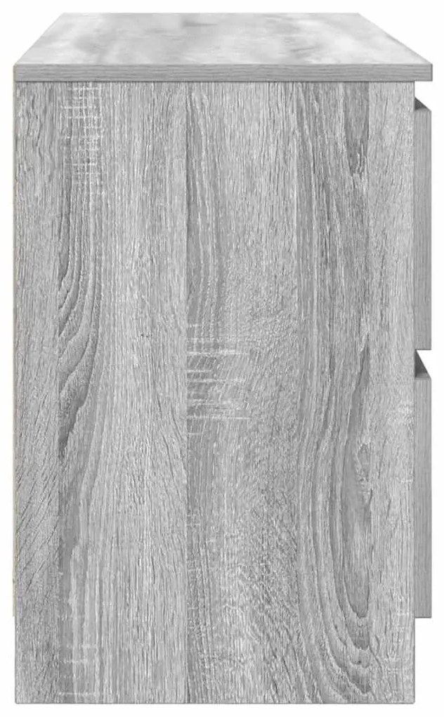 Móvel de TV 100x35x54 cm derivados de madeira cinzento sonoma