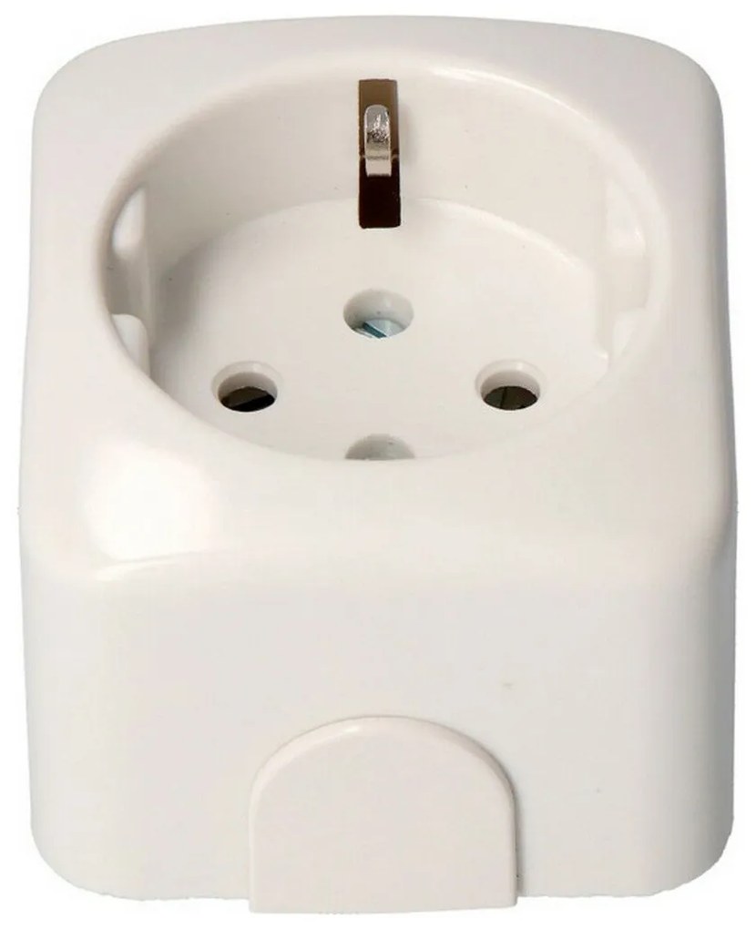 Base de ficha Simon Branco 3500 W 25 A Superfície