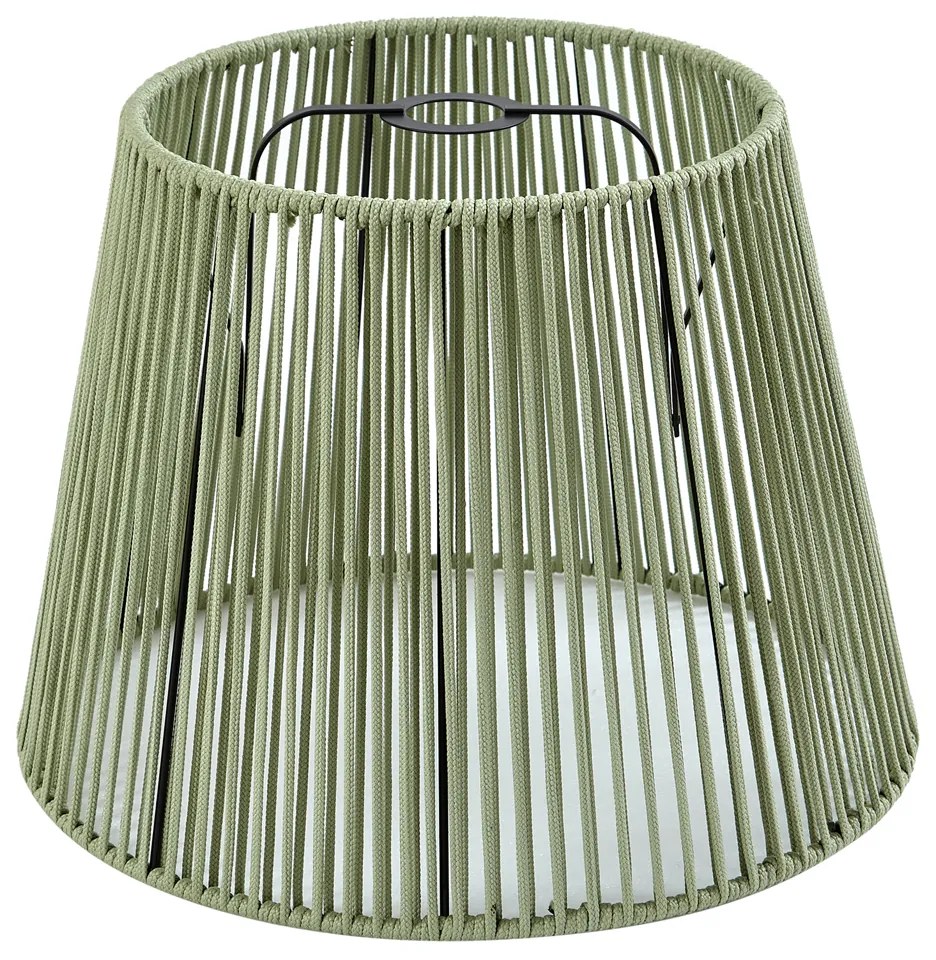 Abajur de exterior com corda verde IP54 40/28/30 Japandi