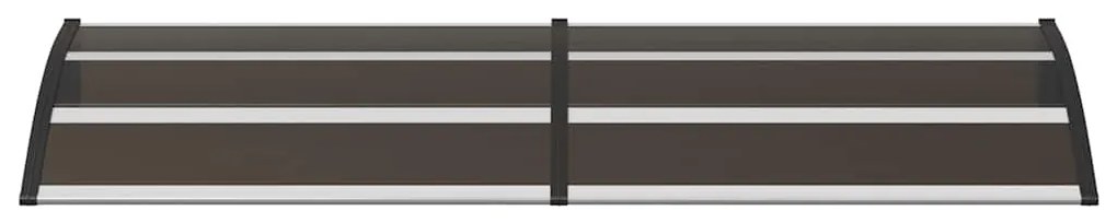 Toldo de porta 200x75 cm PC preto
