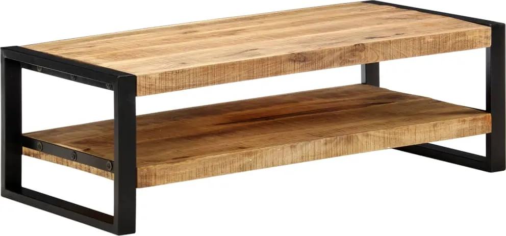 Mesa de centro 120x60x40 cm madeira de mangueira maciça