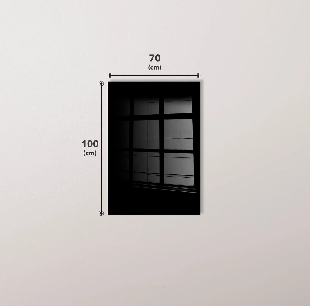 Pintura Decorativa em Vidro Temperado UV-033 – Multicolor – 70 x 100 c