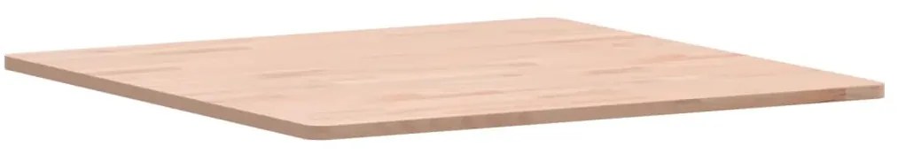 Tampo de mesa quadrado 70x70x1,5 cm madeira de faia maciça