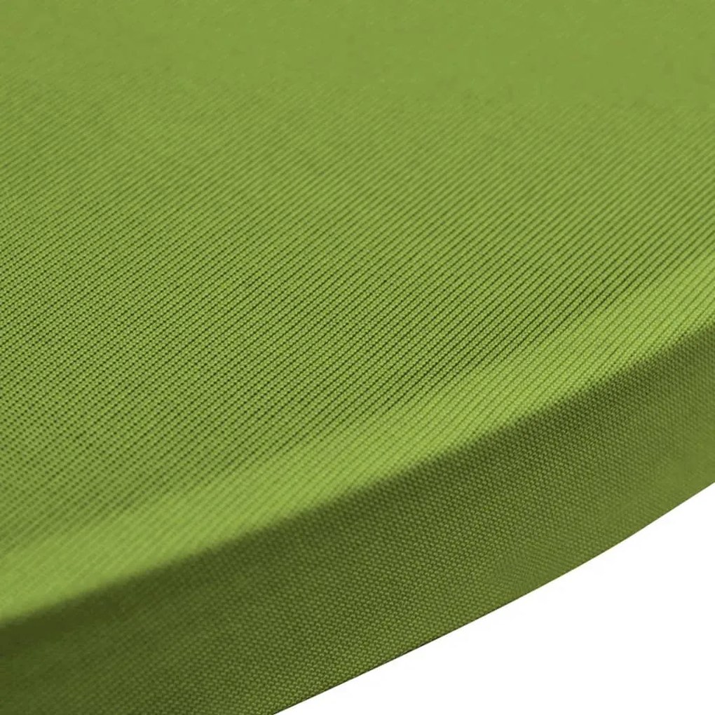 Capa extensível para mesa 4 pcs 60 cm verde