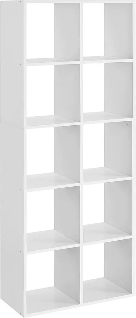 Estante sala com 10 cubos 30 x 65,5 x 161,5 cm Branca
