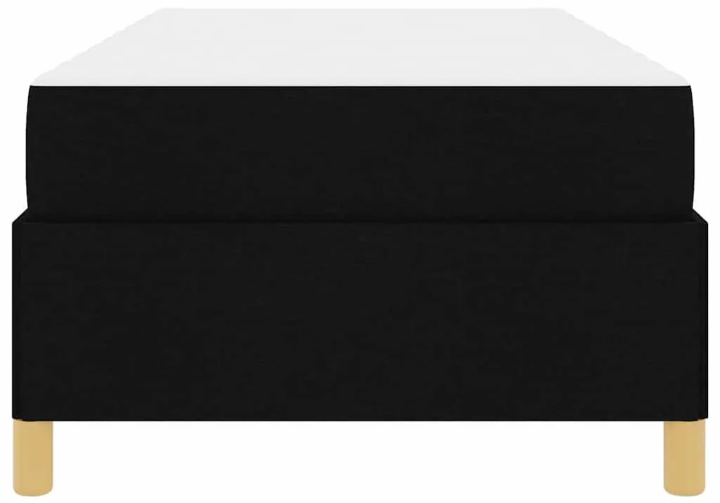 Cama Box Outros Preto e Branco 90 x 190 cm tecido