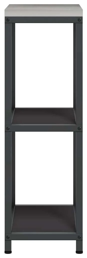Prateleira de Armazenamento de Cozinha Preto 60 x 50 x 92 cm