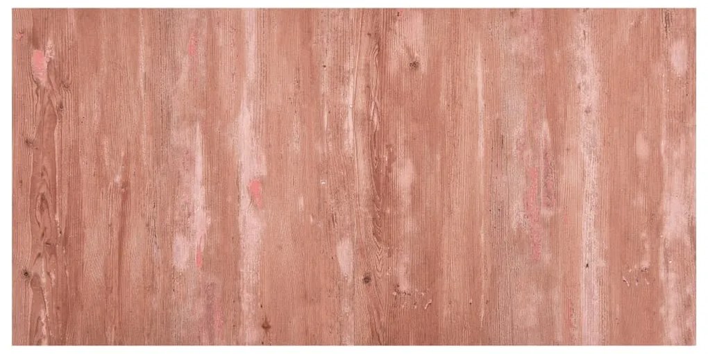 Tábuas de soalho autoadesivas 20 pcs 1,86 m² PVC vermelho