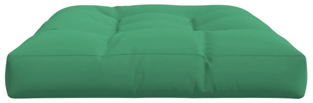 Almofadão para sofá de paletes 120x80x12 cm tecido verde