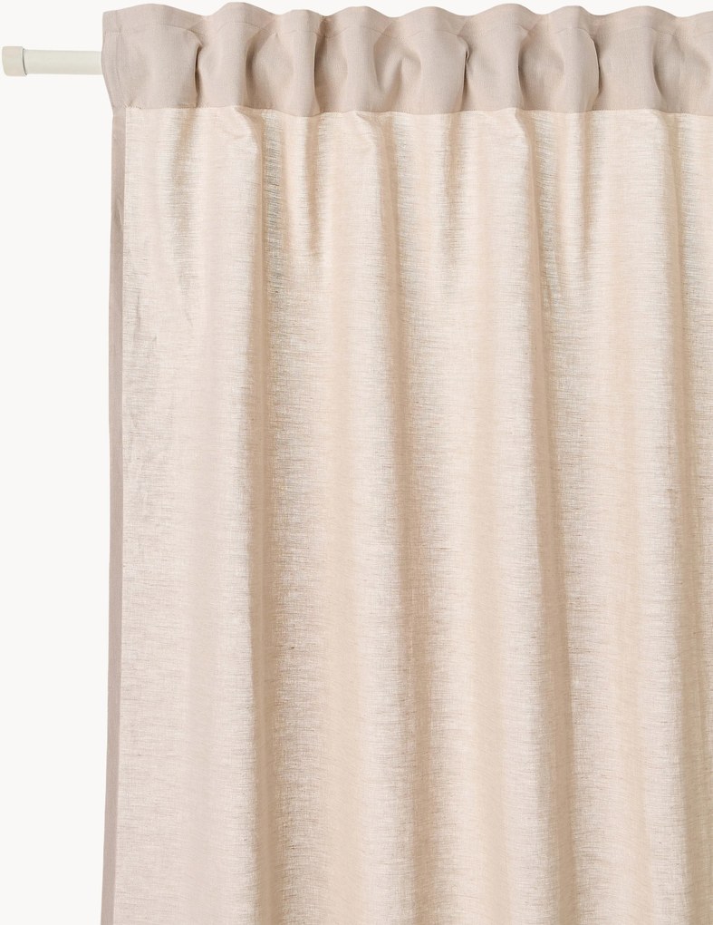 Cortina de várias bandas com filtragem de luz Sari, L 280 cm