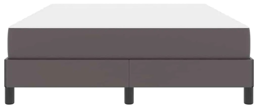 Cama Outros Cinzeto 140 x 200 cm Couro sintético
