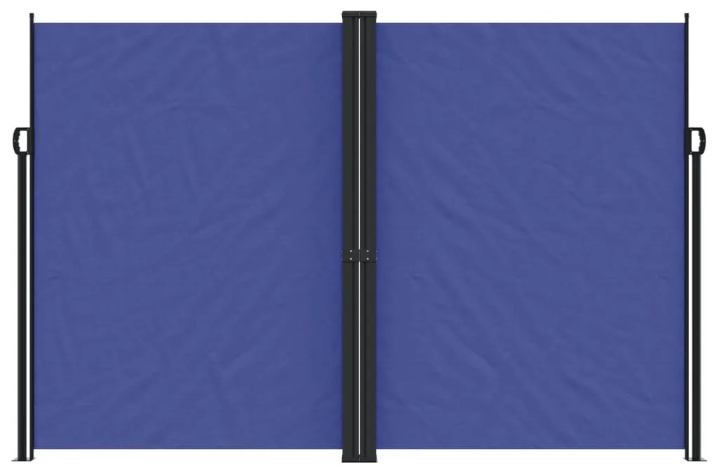 Toldo lateral retrátil 220x600 cm azul