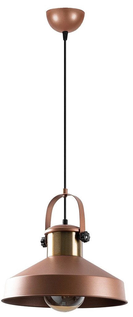 Candeeiro de Teto Dodo – Cobre – 35 x 35 cm