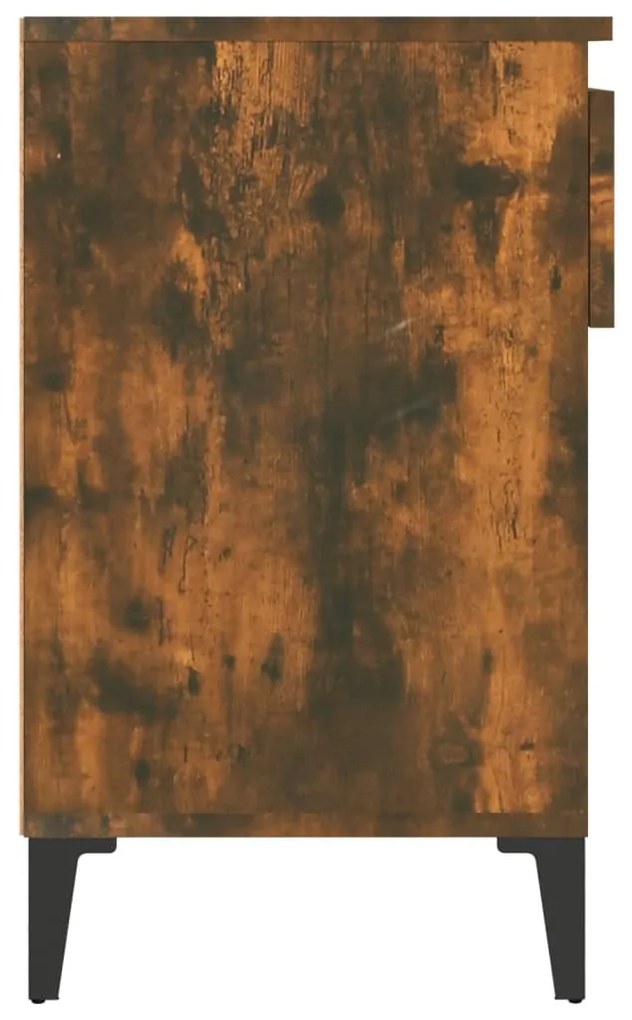 Sapateira 102x36x60 cm derivados de madeira carvalho fumado