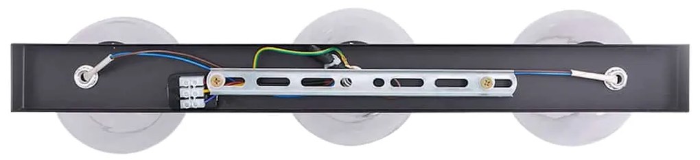 Luzes de Teto com Abajur de Vidro Ajustável em Anthracite, E27