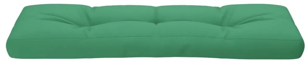 Almofadão para sofá de paletes 120x40x12 cm tecido verde