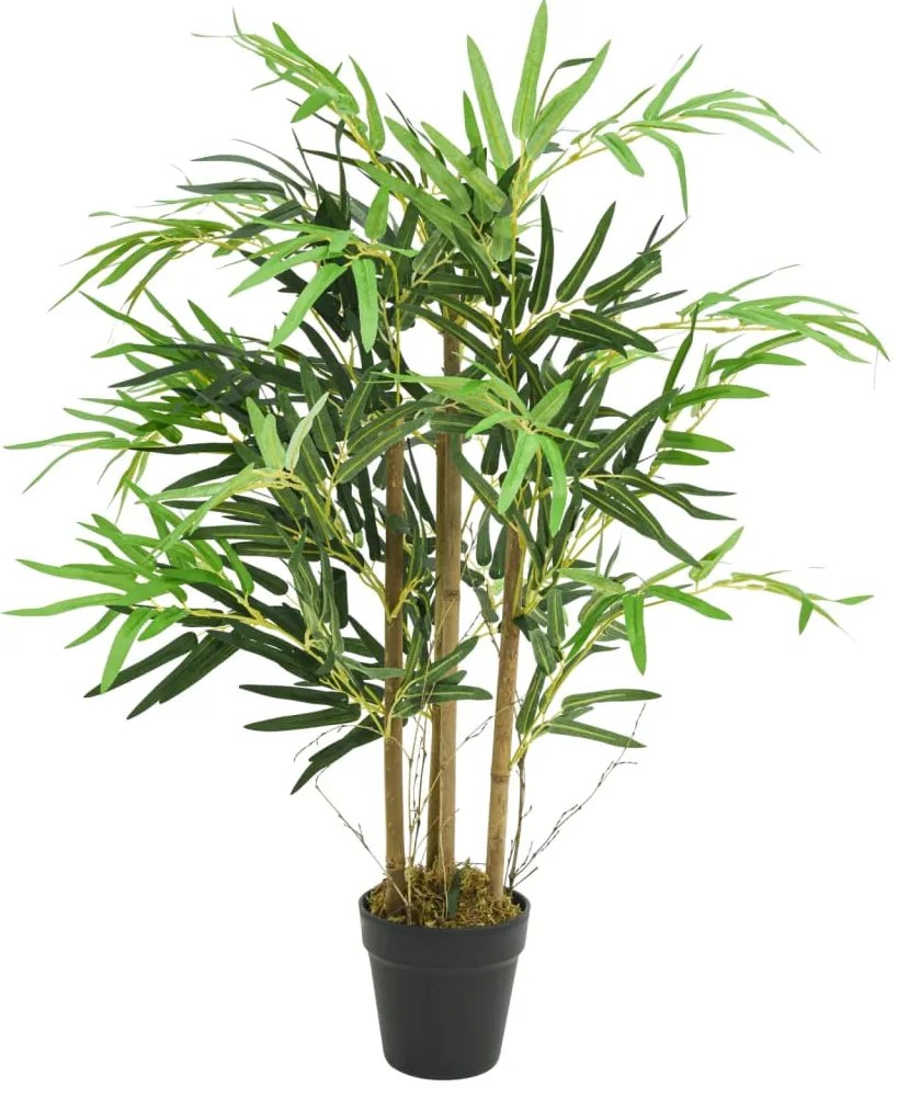 Árvore de bambu artificial 500 folhas 80 cm verde