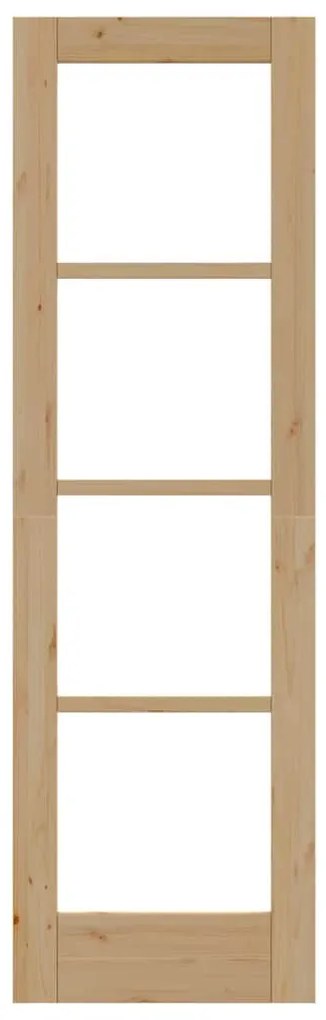 Porta Interior com Vidro 'ORKDAL'61x198,5x4 cm Madeira Sólida Pinus