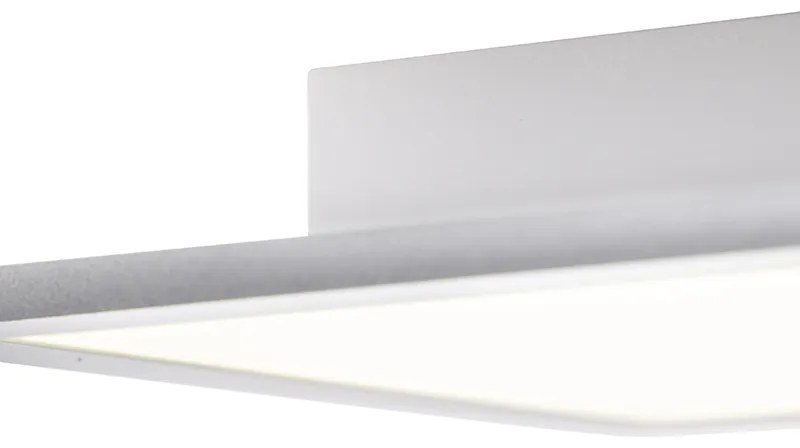 Candeeiro de teto branco 120 cm com LED - Liv Moderno