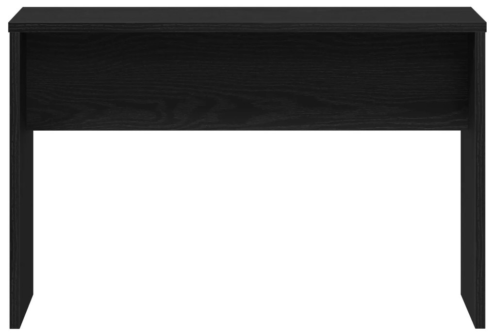 Banqueta de Toucador Carvalho Preto 70x35x45 cm Madeira de Engenharia