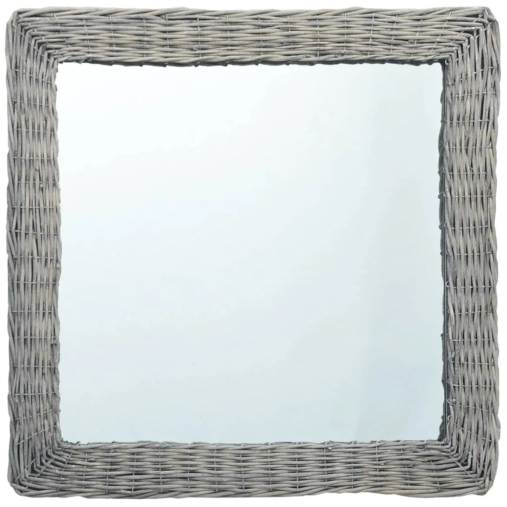 vidaXL Espelho 60x60 cm vime