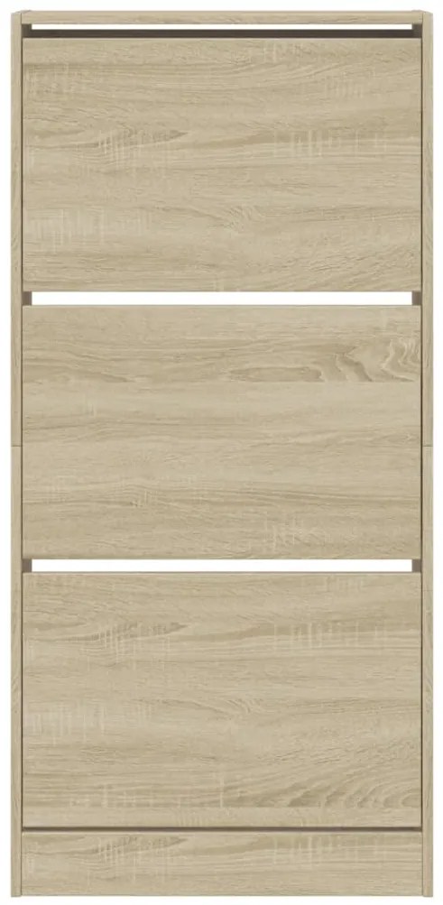 Sapateira 60x21x125,5 cm derivados de madeira carvalho sonoma