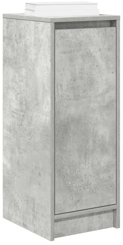 Sapateira 29,5x34x76 cm derivados de madeira cinzento cimento