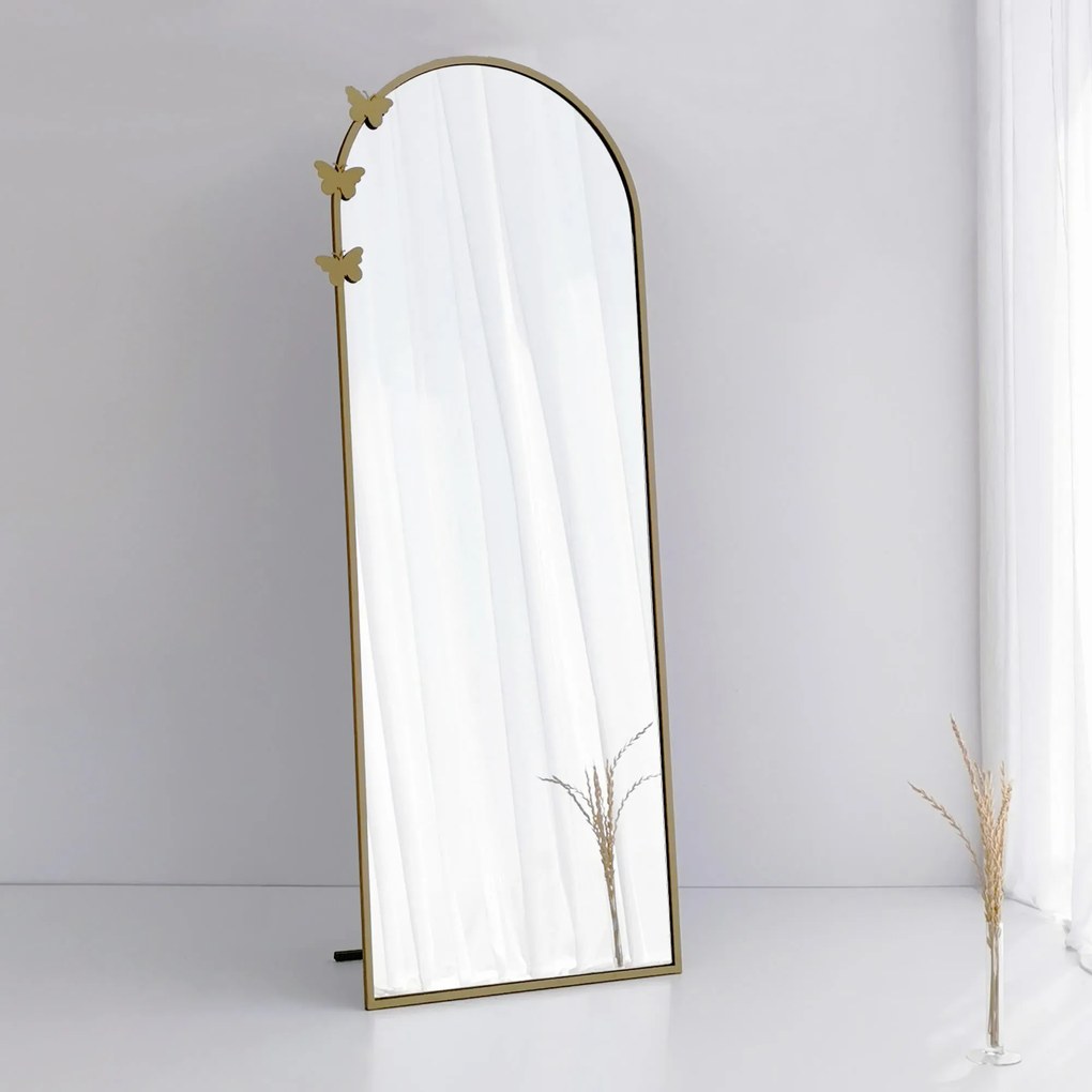 Espelho Cheval Portal – Dourado Matte – 65x180x1,5 cm