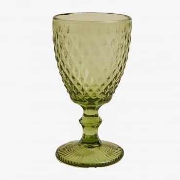 Pack De 4 Copos De Vinho 32 Cl Em Vidro Koviran Verde Hortelã - Sklum