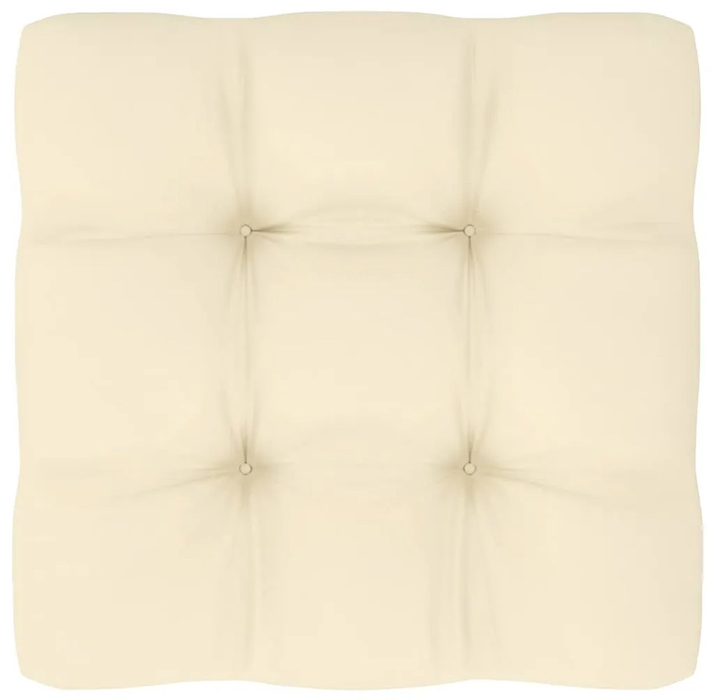 13 pcs conjunto lounge de jardim c/ almofadões pinho maciço