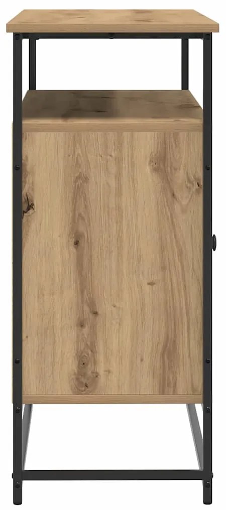 Sideboard vidaXL Artisan Carvalho 100x35x80 cm Madeira engenheirada e