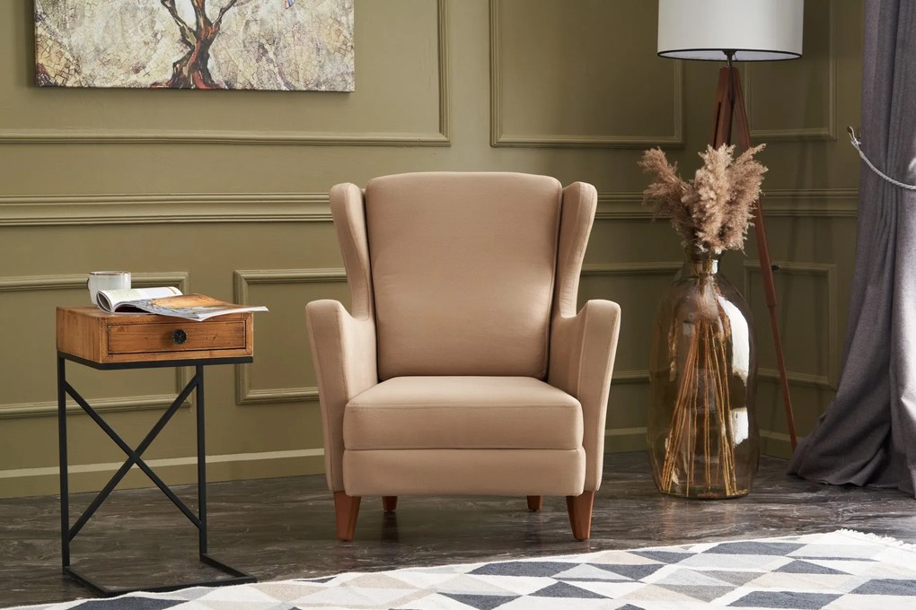 Cadeirão Lola – Creme – 77 cm x 98 cm x 80 cm