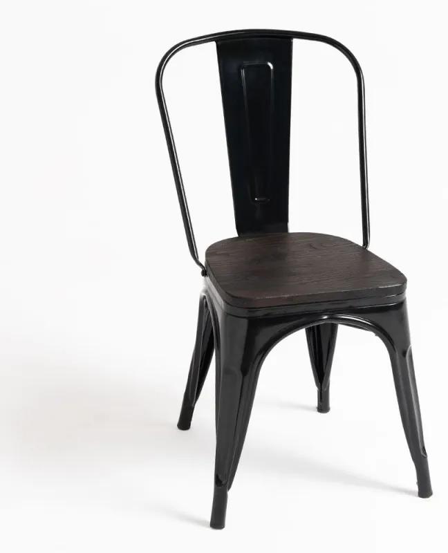 Cadeira Torix Madeira - Preto