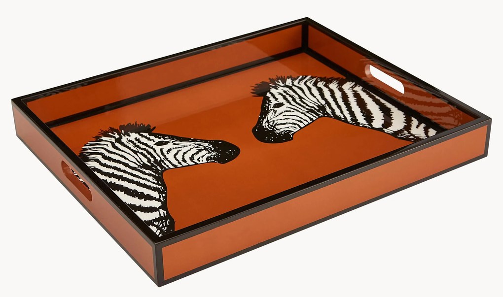 Tabuleiro decorativo Zebra