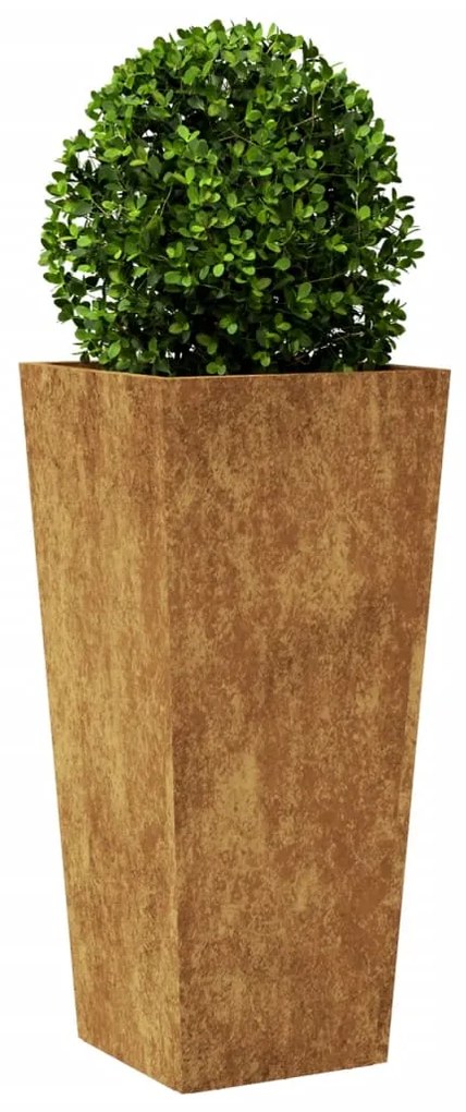 Plantadores de Jardim 2 pcs aço resistente às intempéries