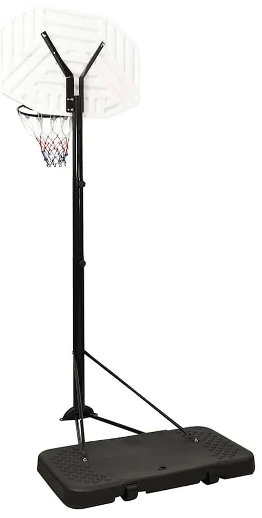 Tabela de basquetebol 258-363 cm polietileno branco