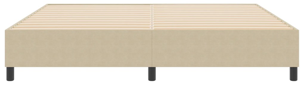 Cama Box Spring vidaXL Verde Claro Cinza 200x200 cm Tecido de Cotelê