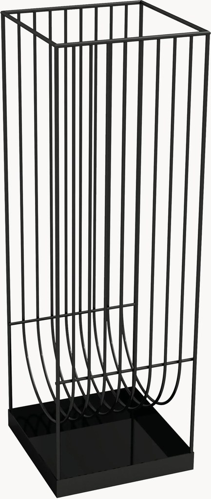 Suporte para guarda-chuvas em metal Curva