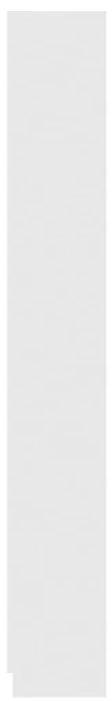 Estante com 5 prateleiras 60x24x175 cm derivados madeira branco