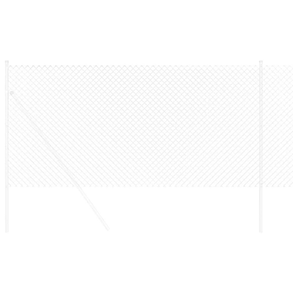 Cerca Prateado 10 x 1.2 m Aço galvanizado