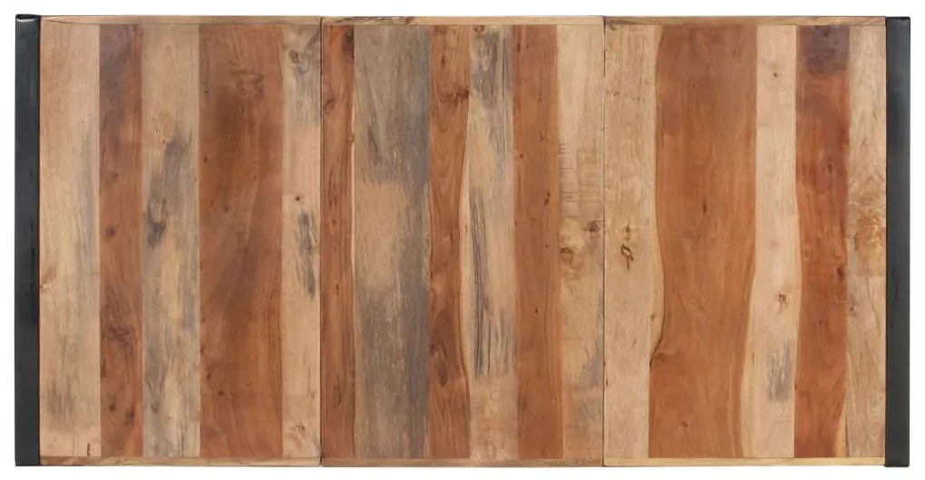 Mesa de jantar 180x90x75 cm madeira maciça