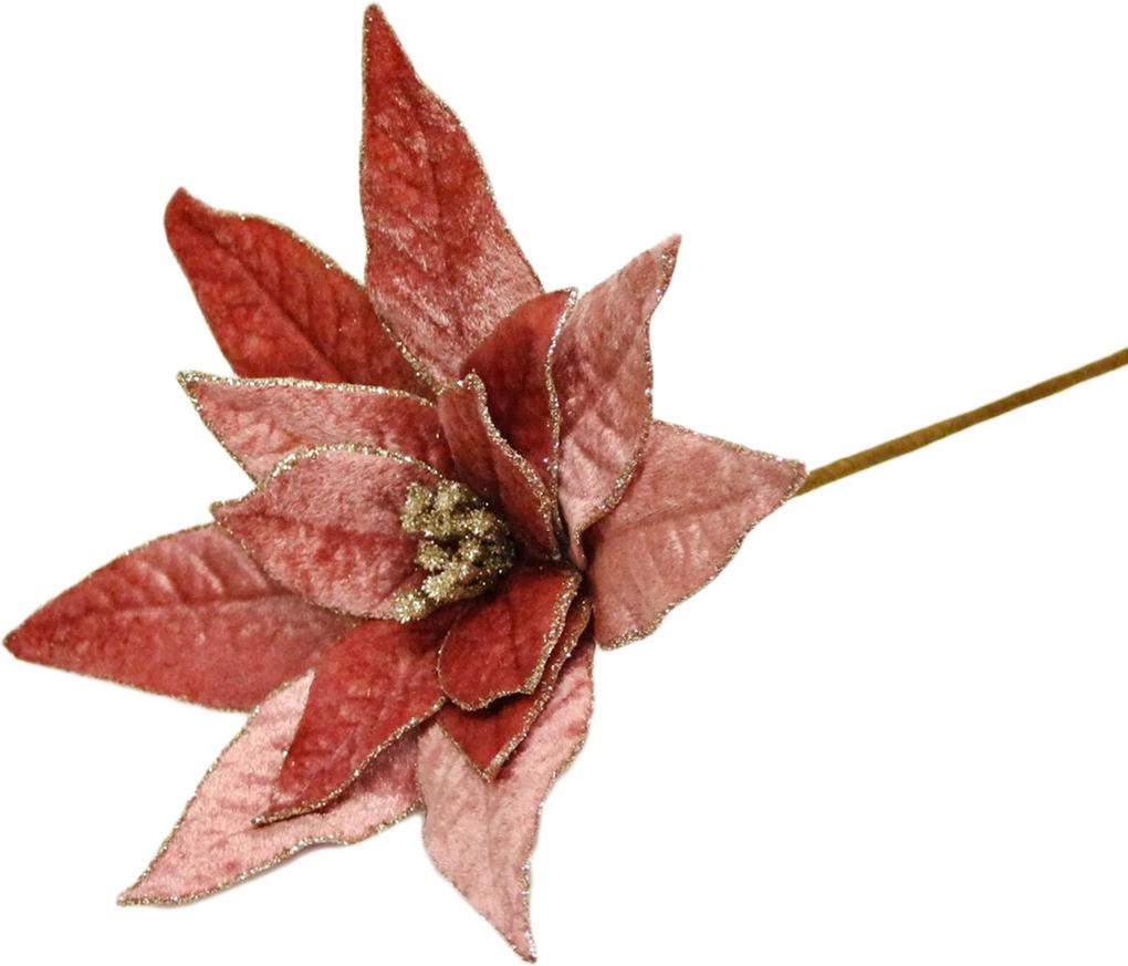 Flor Artificial Poinsétia